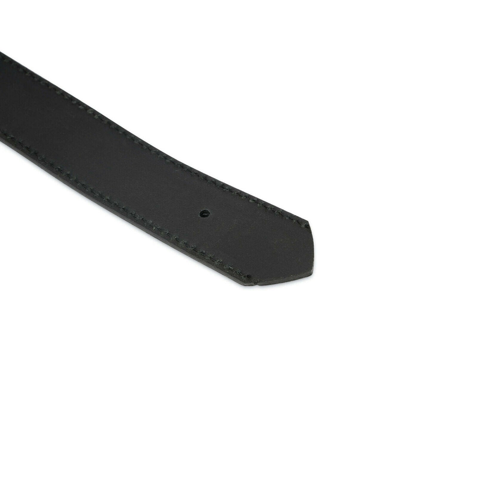 Ferragamo Belt Strap Replacement - 35mm Genuine Leather Black Suede Band for Buckle | Perfect for Dress Pants, Suits & Formal Occasions