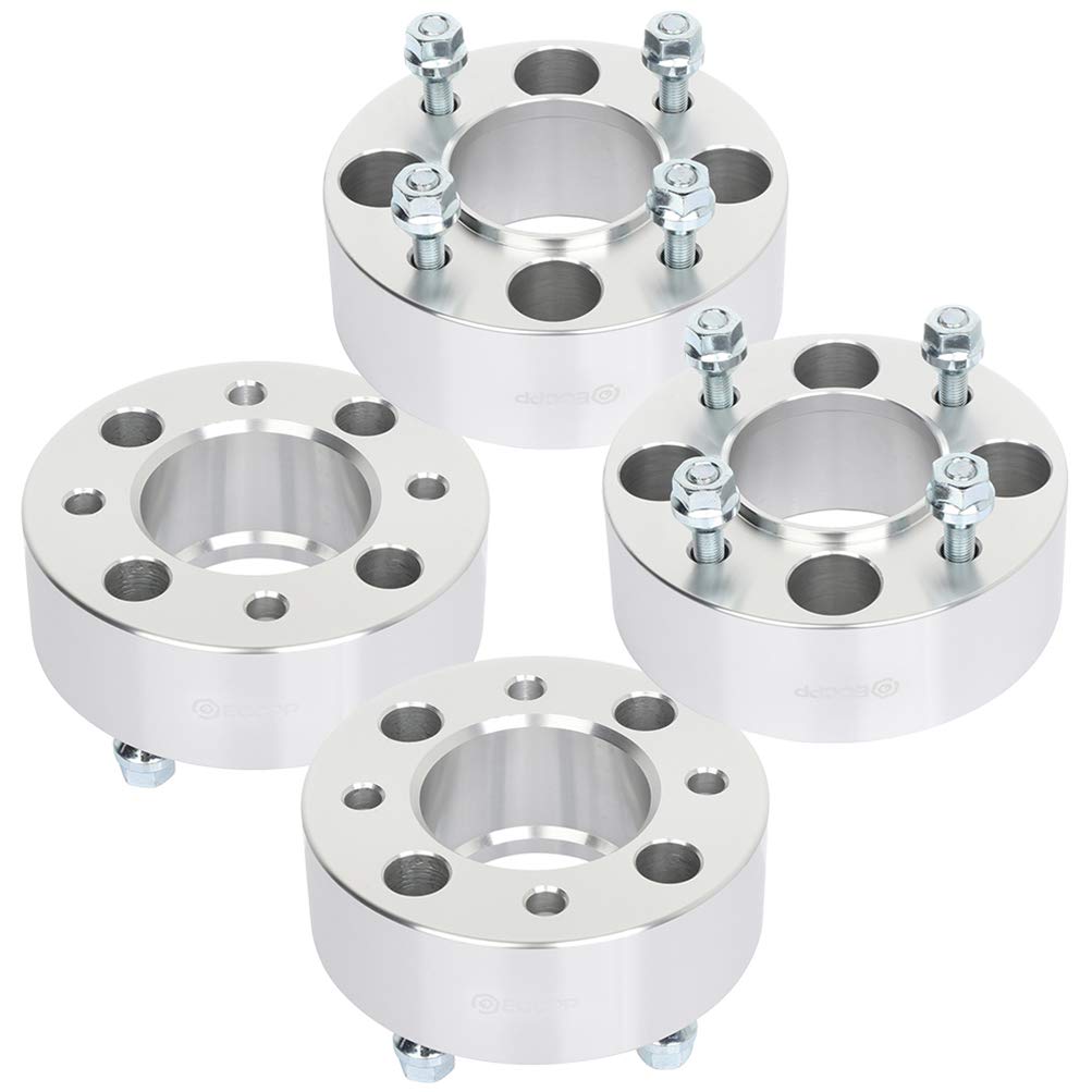 2 Inch Wheel Spacers 4x110 Bolt Pattern 74.1mm Hub Bore with 10x1.25 Lug Nuts - Compatible with Suzuki LT-A750 KingQuad, Yamaha YFB250 Timberwolf 2x4, Honda TRX420FPM Rancher 4x4 - 4PCS Set - Enhance Off-Road Performance & Stability