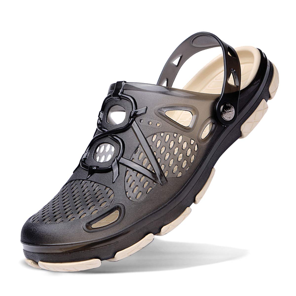 Ziitop Men's Clogs - Slip-On Water Shoes for Beach & Garden