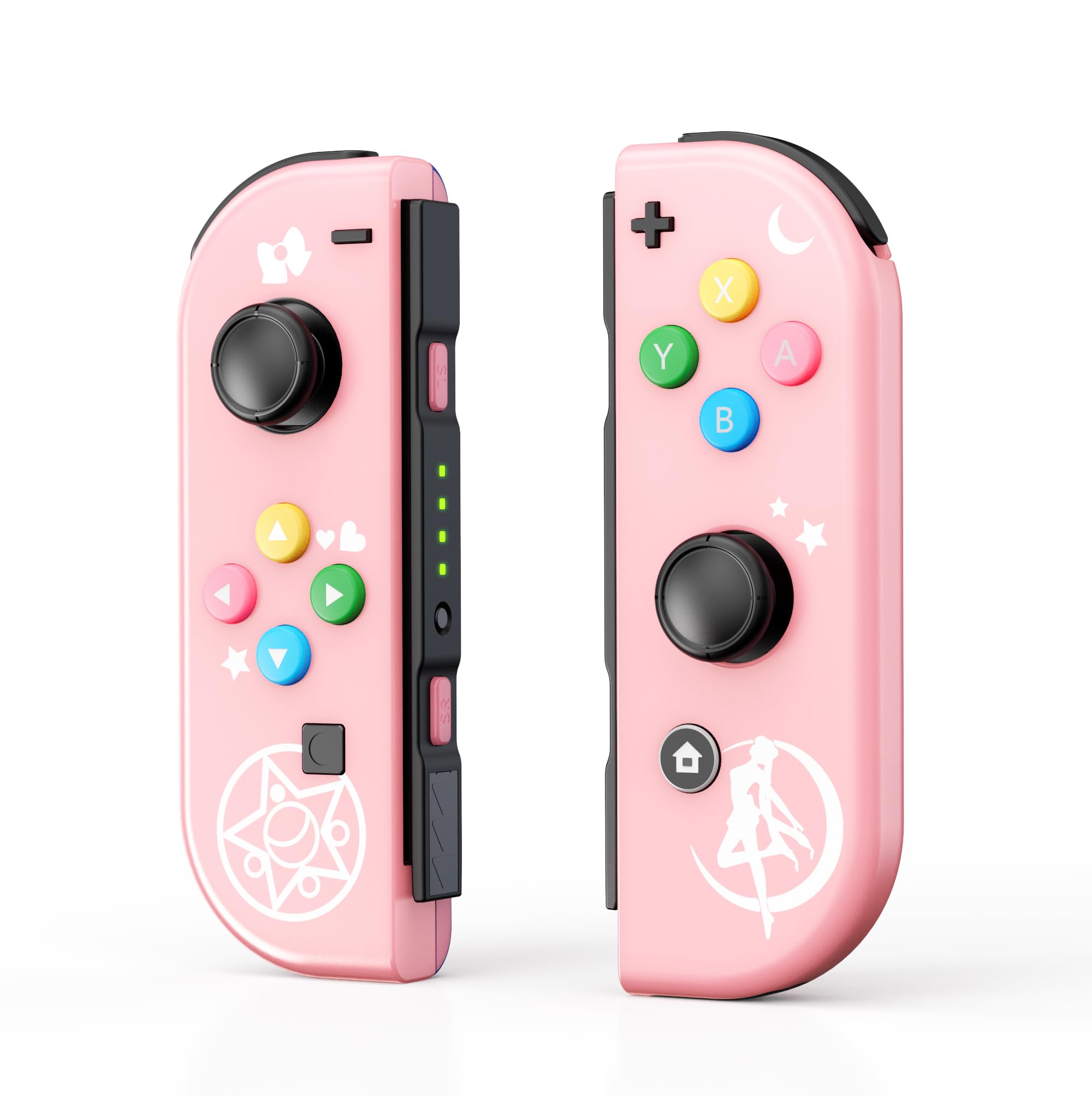 Wireless Controller for Nintendo Switch - Dual Vibration & Wake-up Function, Ergonomic Gamepad for Mario Kart, Super Smash Bros & Zelda Gaming Sessions