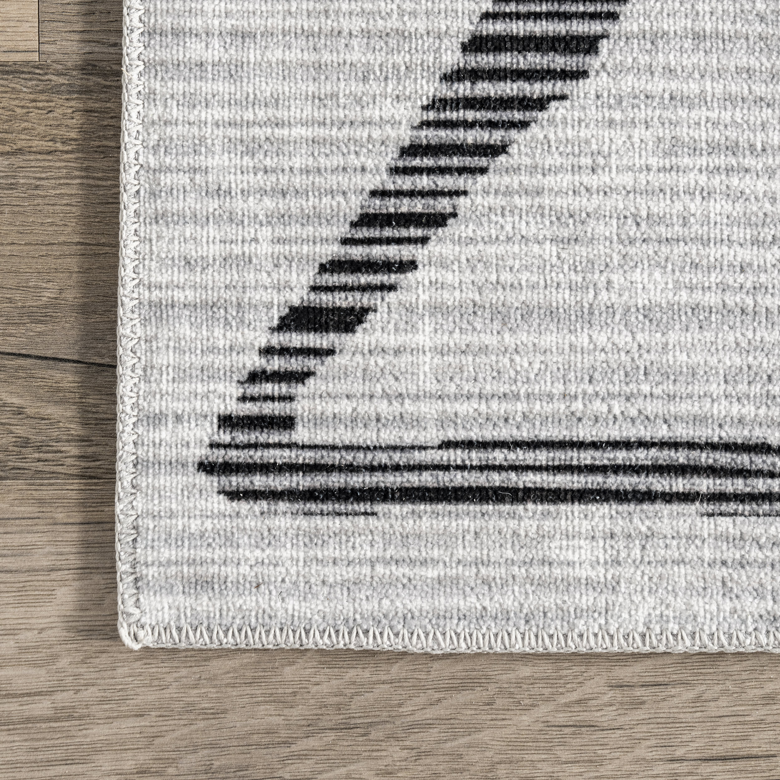 Beatrice Washable Trellis Rug - Ivory | Non-Slip Indoor/Outdoor Area Rug for Living Room, Bedroom, Patio | Easy to Clean & Durable