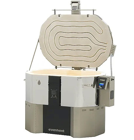 Evenheat Kiln GTS 2541 with Dyna Lift Lid Lifter - Professional Ceramic & Glass Firing Kiln for Artists and Hobbyists - Perfect for Pottery, Glass Fusing, and Metal Clay Projects