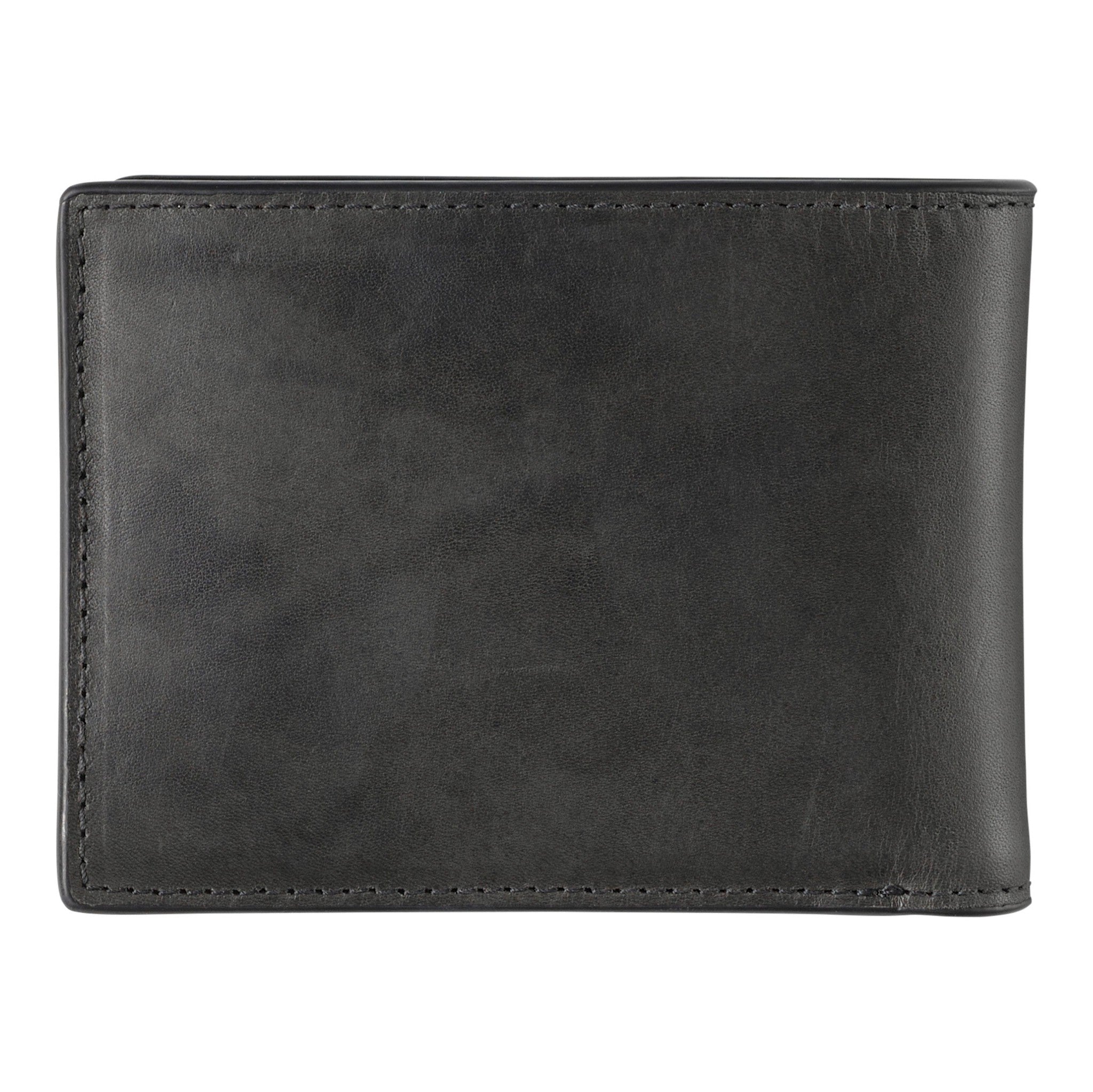 Johnston & Murphy Rhodes 2-in-1 Genuine Leather Billfold Wallet for Men - Slim RFID Blocking Bifold Wallet with ID Window, Perfect for Everyday Carry & Business Use