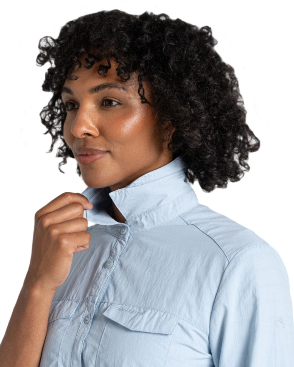 Craghoppers Women's NosiLife Adventure Long Sleeve Shirt III - Bug Repellent Travel & Hiking Shirt for Outdoor Activities