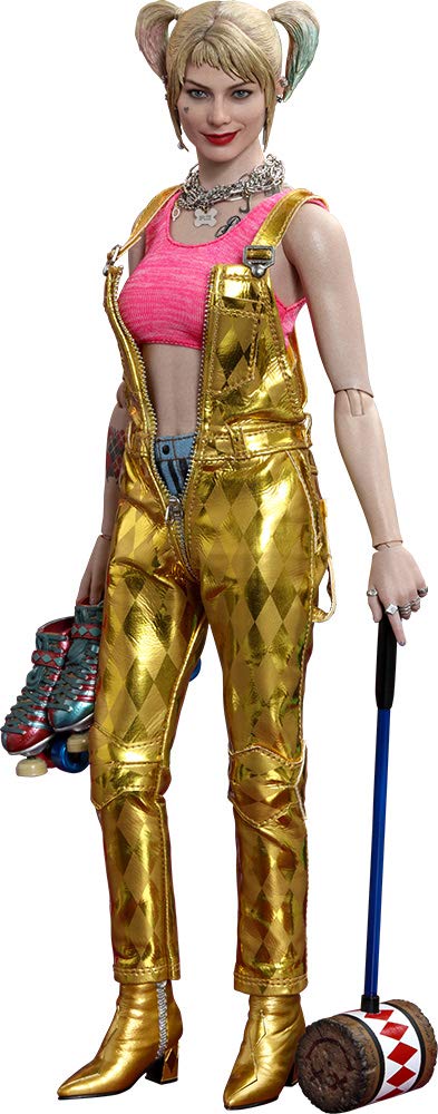 Hot Toys 1:6 Scale Harley Quinn Collectible Figure - Birds of Prey Movie Version, Multicolor DC Comics Action Figure for Display & Collection | Perfect for Superhero Fans & Model Enthusiasts