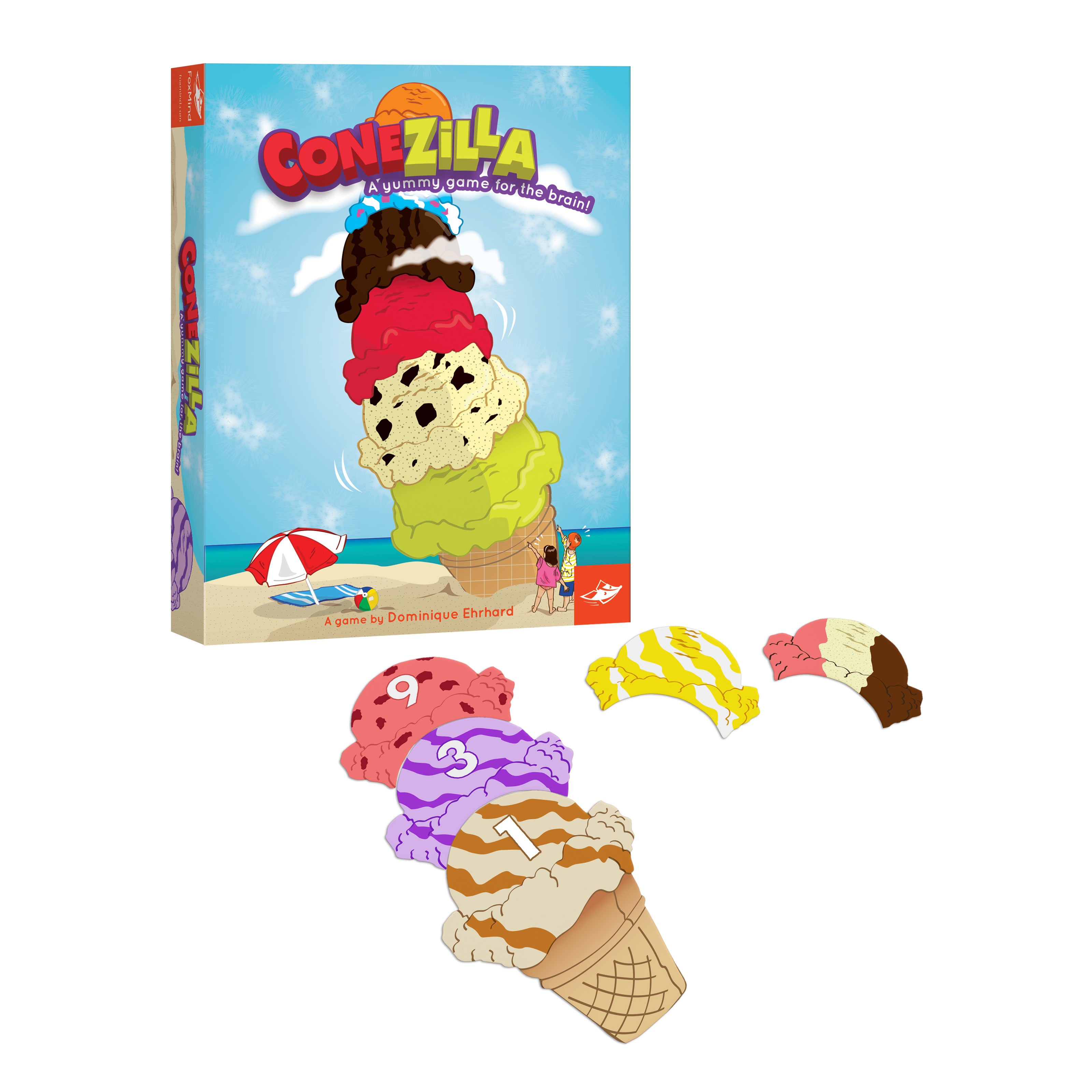 Conezilla: Ultimate Ice Cream Memory Challenge Game - Fun Family Board Game for Kids & Adults - Perfect for Parties, Game Nights & Indoor Activities