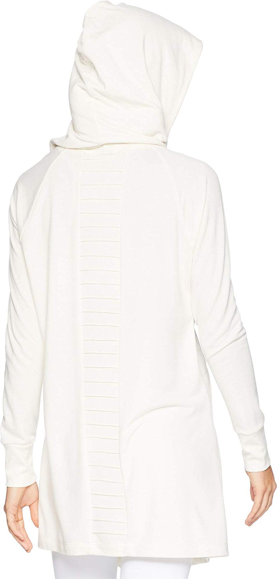 Onzie Women's Lightweight Wrap Jacket - Breathable Yoga Cover Up for Women, Ivory/Off-White, Small/Medium - Perfect for Yoga, Pilates, Beach Cover-Up & Casual Wear
