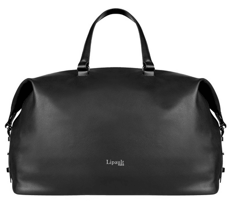 Lipault Genuine Leather Weekender Bag for Women & Men - Stylish Carry-On Luggage for Travel, Gym, Work & Weekend Getaways