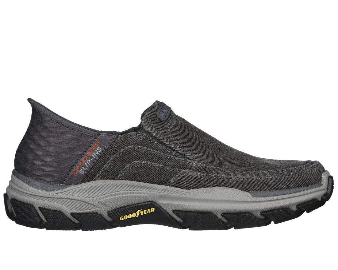 Skechers Men's Slip-On Relaxed Fit Casual Shoes - Comfortable Walking Shoes for Men - Perfect for Work, Travel & Everyday Wear