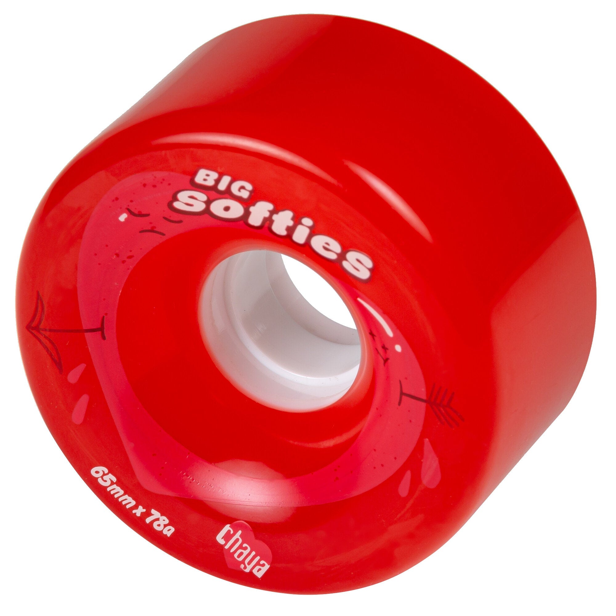 Chaya Big Softies Outdoor Wheels 4 Pack - Premium Skateboard Wheels for Smooth Riding | Perfect for Street Skating, Park Cruising & Outdoor Adventures