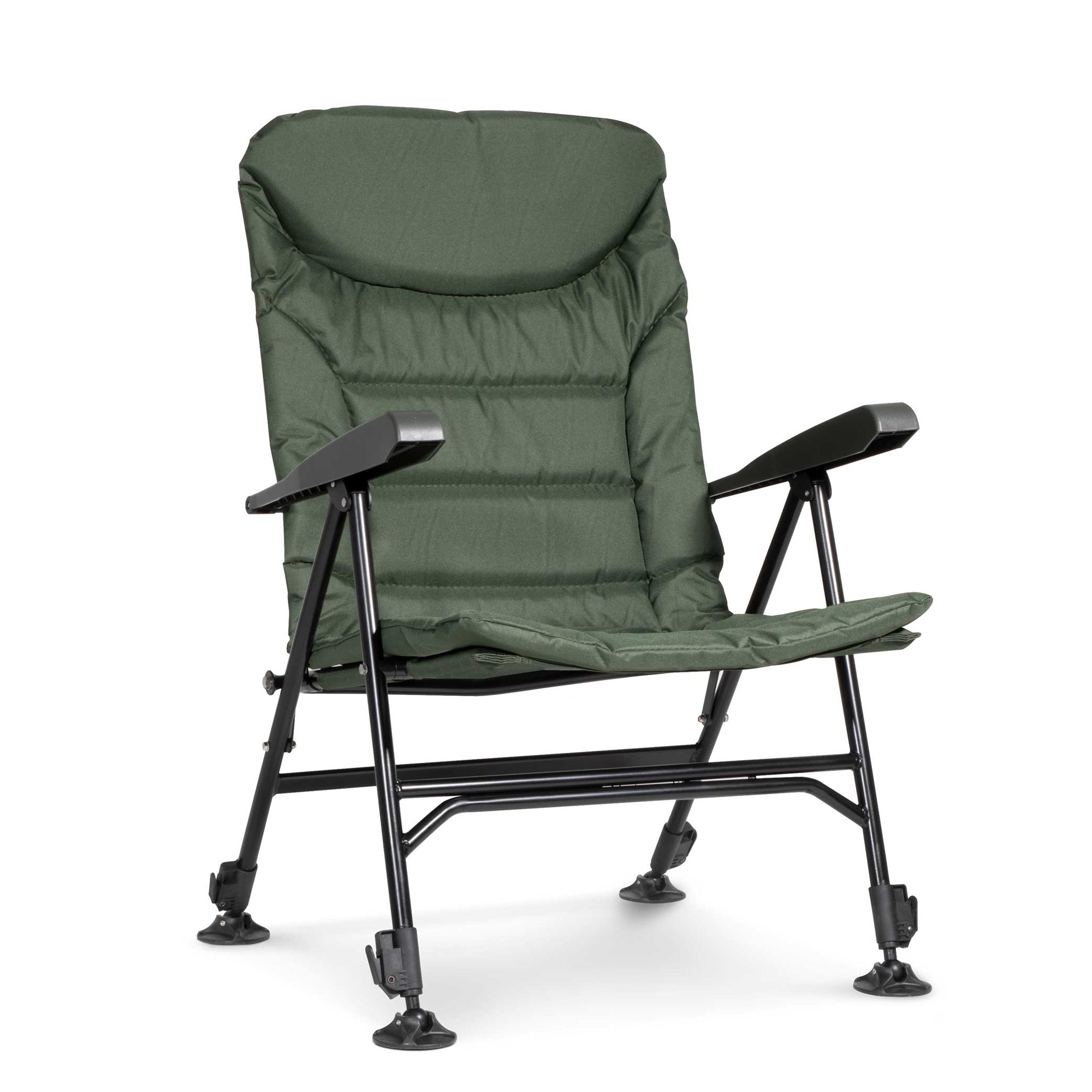 Portable Reclining Fishing & Camping Chair - Adjustable, Water-Resistant, Foldable Outdoor Chair DL74 - Perfect for Beach, Picnic, Backpacking & Tailgating