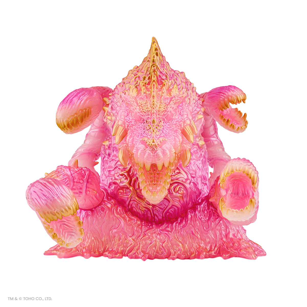 Biollante Soft Vinyl Figure - Glow in The Dark Cherry Blossom SDCC Exclusive Collectible - Perfect for Anime Fans & Comic Con Displays
