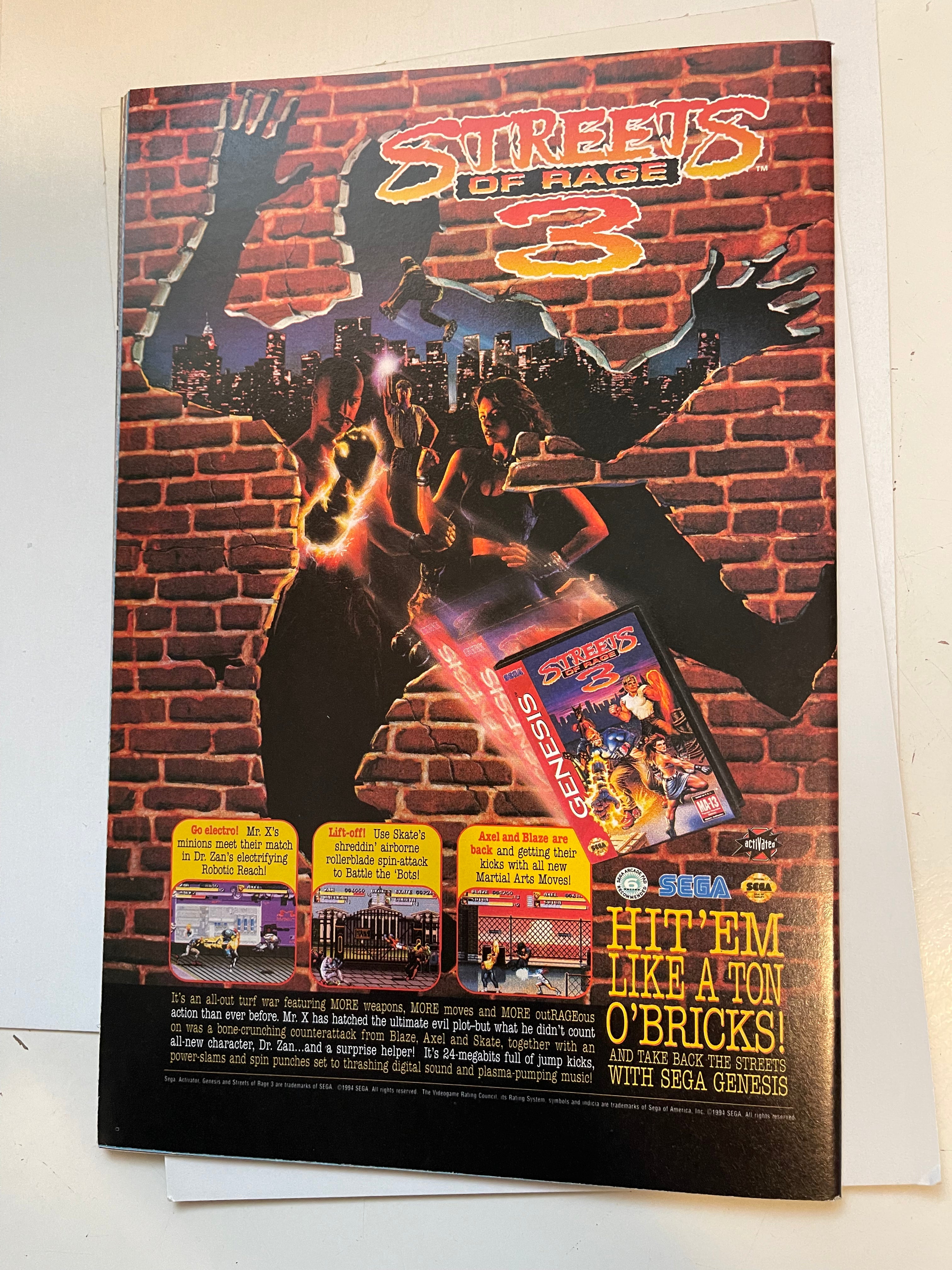 1990s Bruce Lee Comic Book with Mortal Kombat Preview - Collectible Vintage Martial Arts Memorabilia for Fans & Collectors