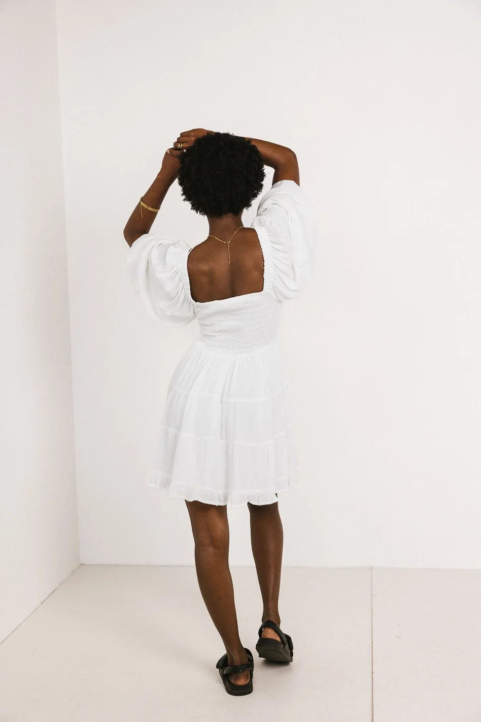 Little Runaway Mini Dress in White - Sexy Summer Party Dress for Women - Perfect for Beach Vacations, Date Nights & Club Outings