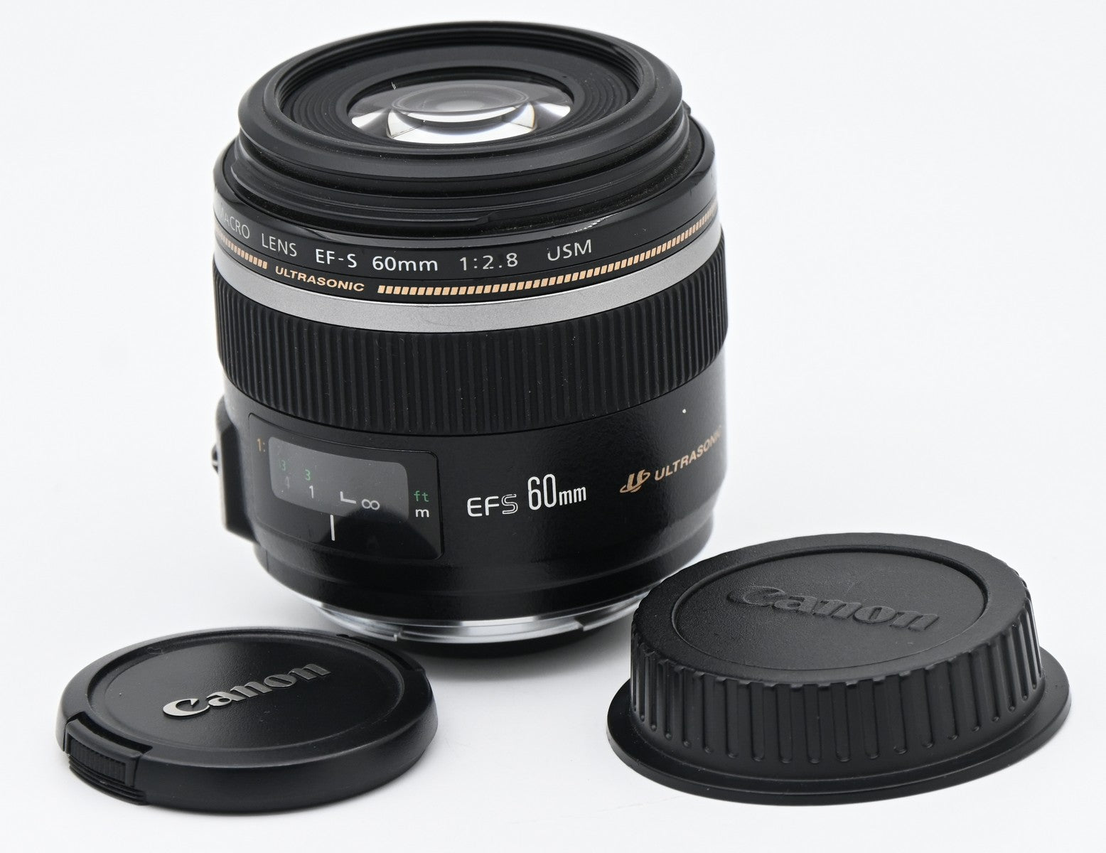 Used Canon EF-S 60mm f/2.8 Macro USM Lens for DSLR Cameras - Perfect for Close-Up Photography, Product Shots & Nature Macro Shooting