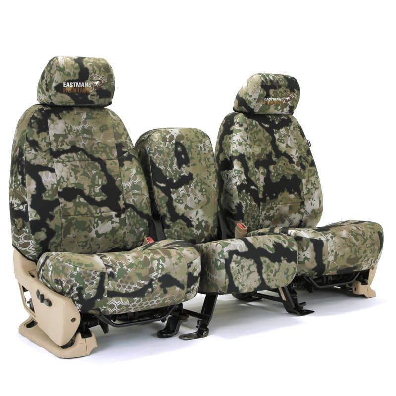 Eastman's Logo Neosupreme Solid Kryptek Custom Seat Cover - Waterproof & Durable Car Seat Protector for Trucks, SUVs & Off-Road Vehicles - Perfect for Camping, Hunting & Outdoor Adventures