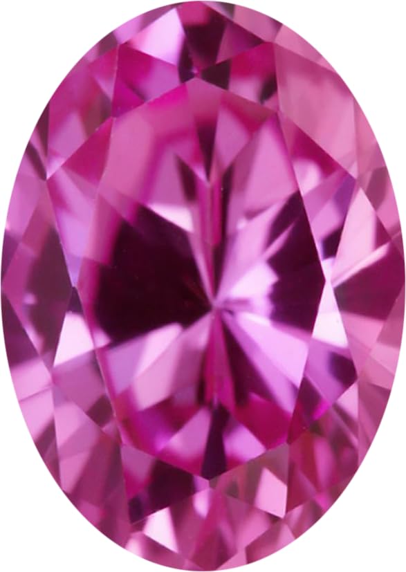 Pink Created Sapphire, September