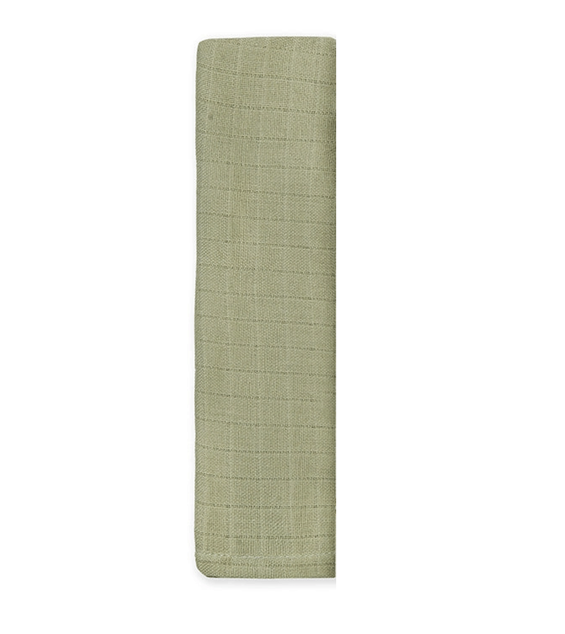 Avery Row Willow Green Muslin Fabric - Soft, Breathable & Versatile for Baby Swaddles, Dresses & Home Decor