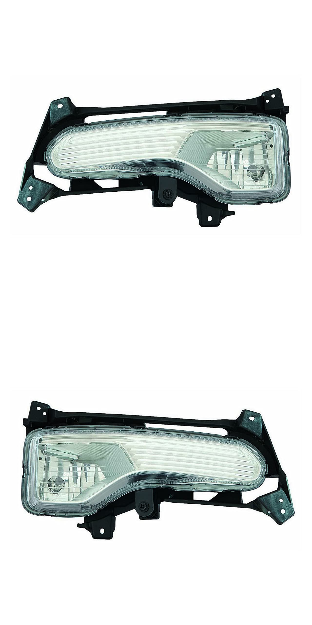 Compatible with Kia Sorento Fog Lights Lamps Set 2011-2013 - Driver & Passenger Side Replacement - Enhance Night Driving Safety & Style