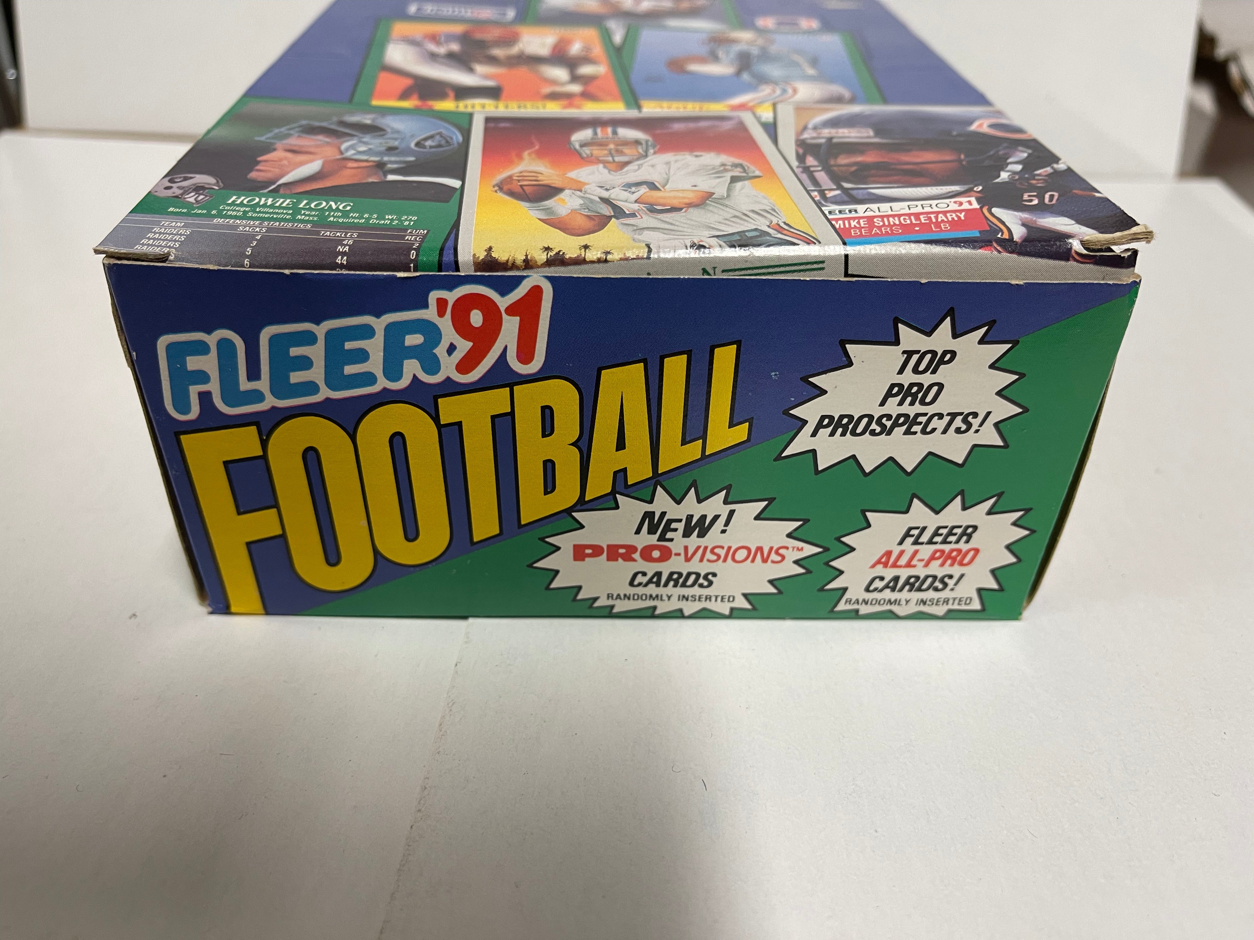 1991 Fleer Football Cards - 36 Pack Box | Complete Set for Collectors & Enthusiasts | Perfect for Trading, Gifts & Display