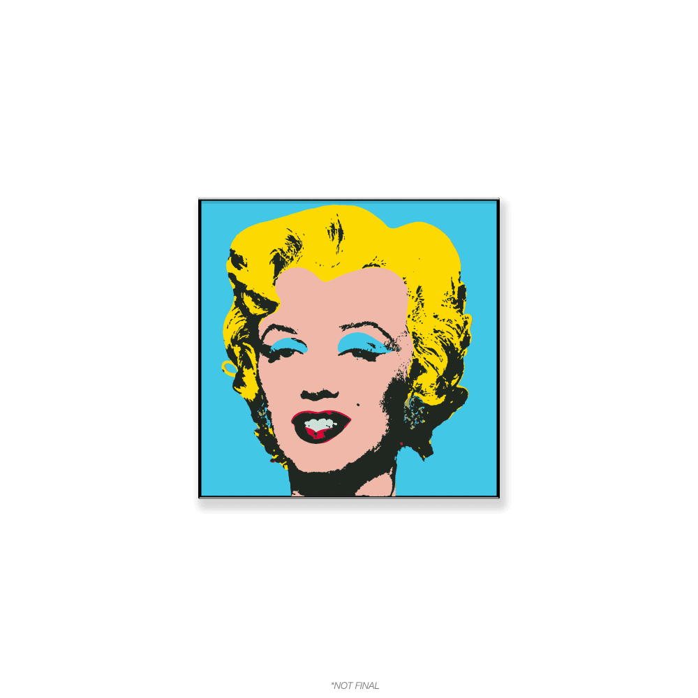 Andy Warhol Deluxe Enamel Pins Set by Kidrobot - Pop Art Collectible Badges for Jackets, Bags & Hats - Perfect for Art Lovers & Fashion Accessories