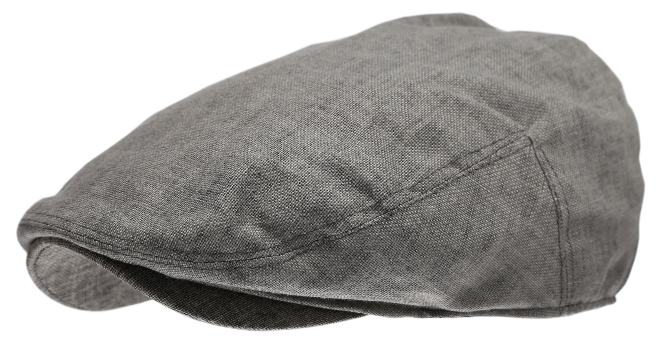 Men's Linen Flat Ivy Gatsby Summer Newsboy Hat - Vintage Style Breathable Sun Hat for Outdoor Activities, Beach, Travel & Casual Wear