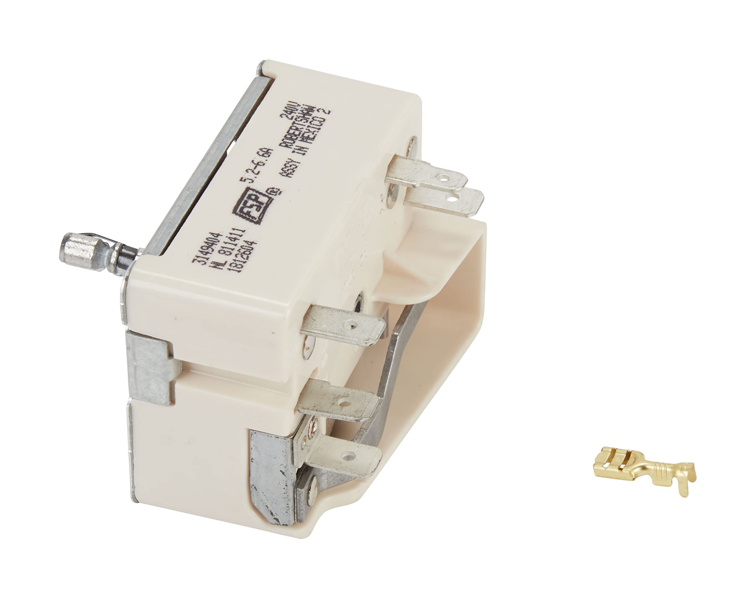 Whirlpool WP3149404 Electric Range Surface Burner Control Switch Replacement Part - Compatible with Whirlpool Stoves & Ovens - Perfect for DIY Kitchen Appliance Repair