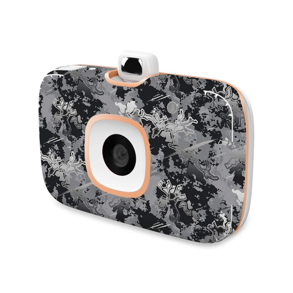MightySkins Vinyl Decal Wrap Cover Compatible with HP Sprocket 2-in-1 Photo Printer - Viper Urban Design | Protective Durable Skin for HP Sprocket | Easy to Apply Remove & Change Styles | Made in USA | Perfect for Home Office Travel & Photo Printing Enthusiasts