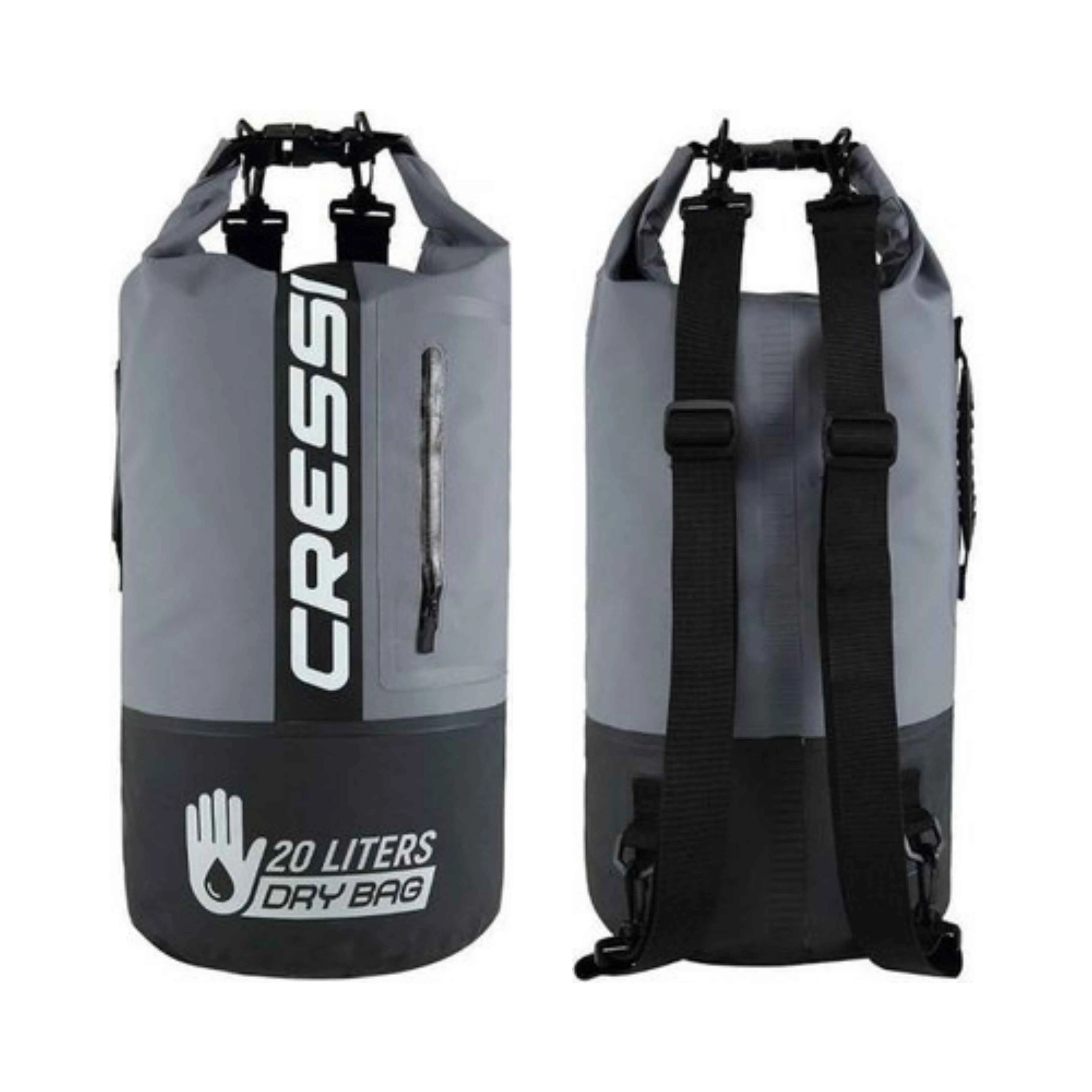 Cressi Waterproof Backpack for Kayaking, Swimming & Water Sports - Lightweight Dry Bag for Beach, Boating & Outdoor Adventures
