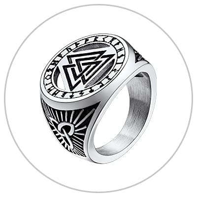 02.valknut-stainless steel