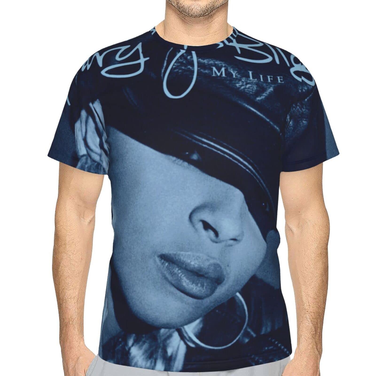 GUIGRUIJO Men's 3D Printed Graphic T-Shirt - Soft Cotton Short Sleeve Casual Tee for Everyday Wear, Street Style & Summer Outfits