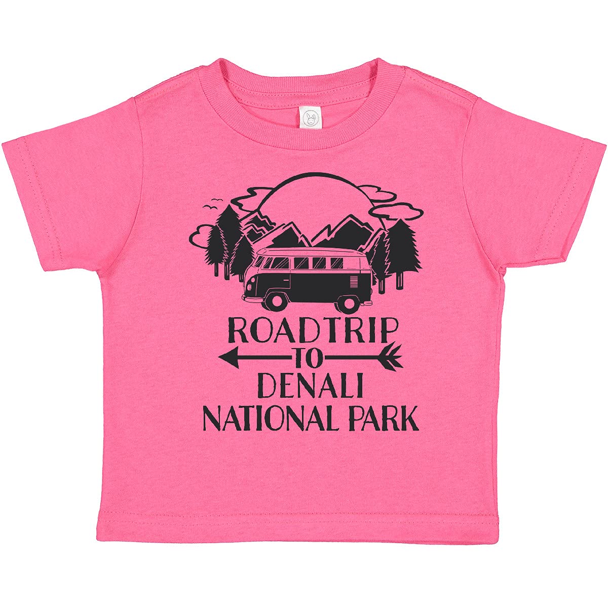 Denali National Park Toddler T-Shirt - Road Trip Kids Tee for Travel Adventures