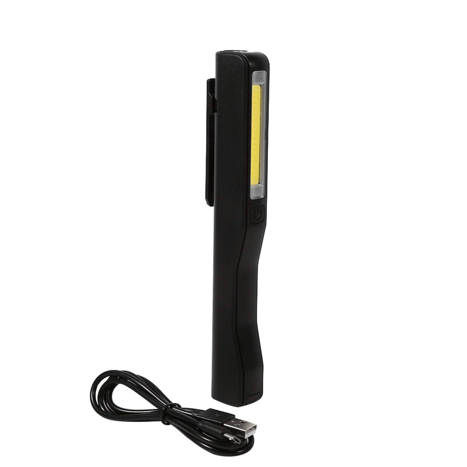 Durable LED Magnetic Inspection Light - Bright ABS Material, Safe & Portable Work Light for Home, Garage, Car Repair, and DIY Projects (Black)