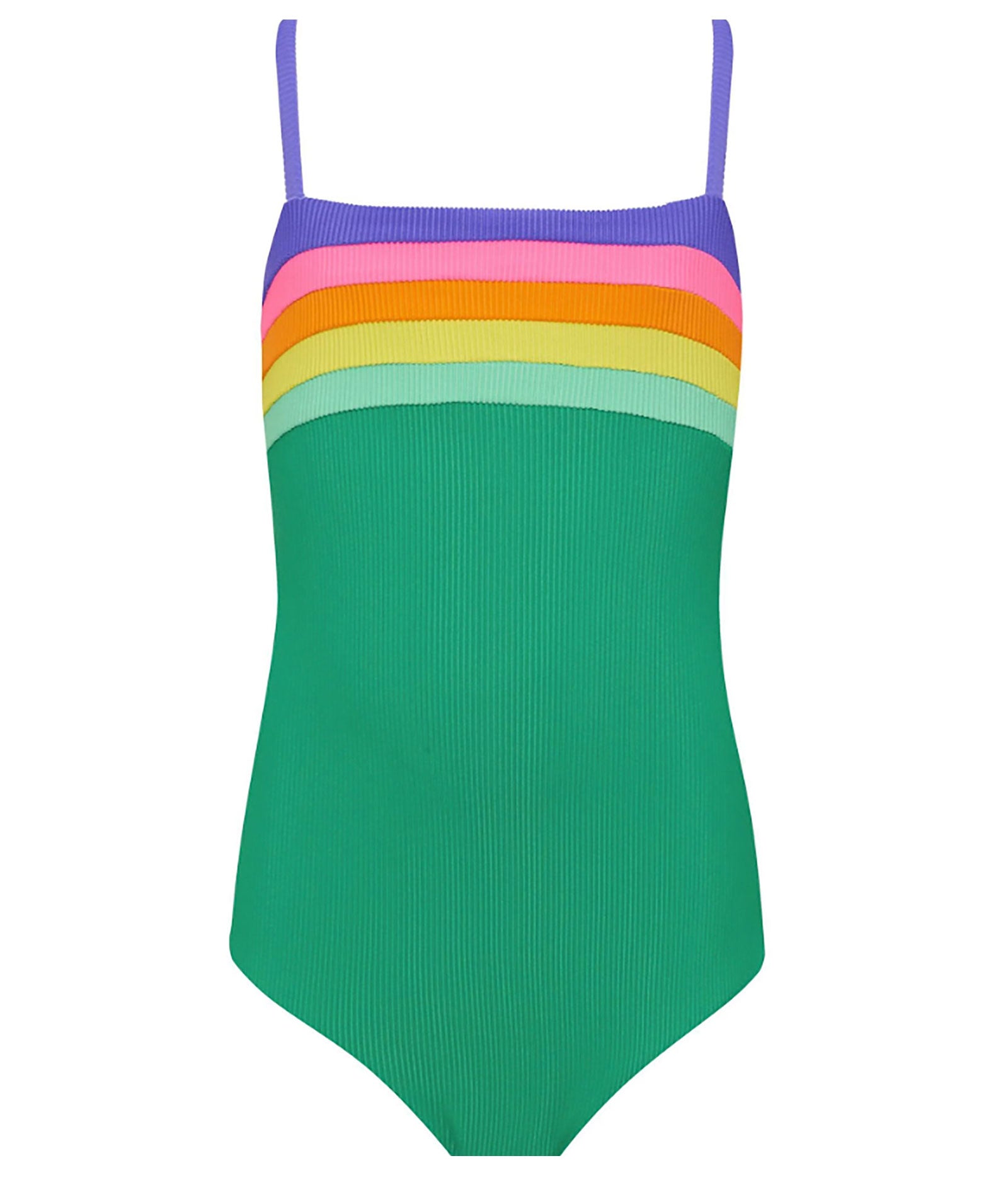 Beach Riot Jessa One Piece Swimsuit - Women's Colorblock Bathing Suit for Pool, Beach & Vacation | Trendy Technicolor Design