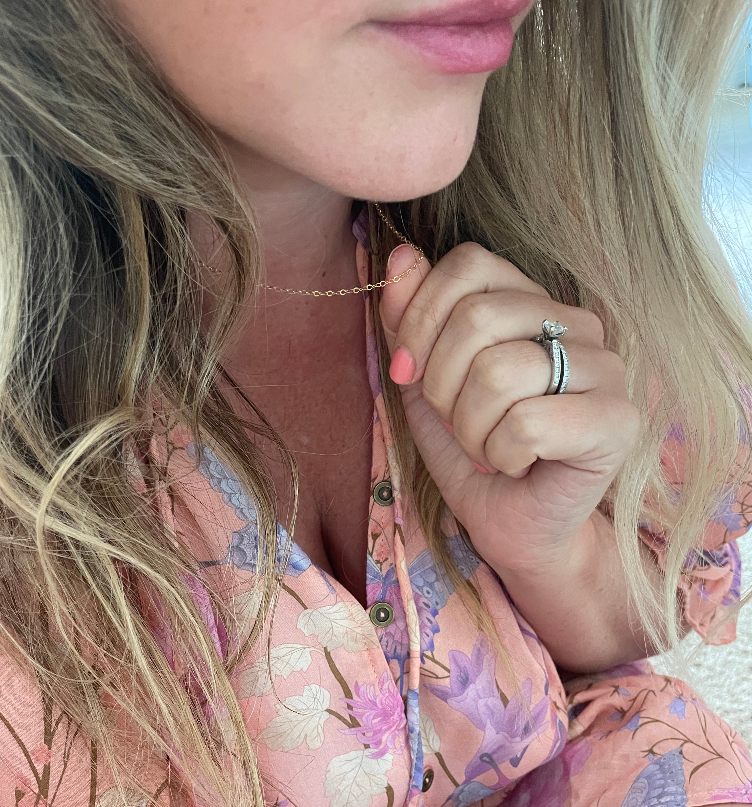 Minimalist Gold Chain Necklace for Women - Simple & Delicate Layering Necklace Jewelry - Perfect for Everyday Wear, Layering Stacks & Special Occasions