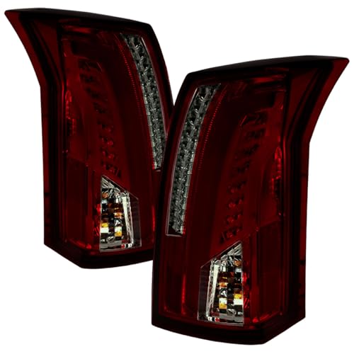 Chrome Housing Red/Smoke Lens
