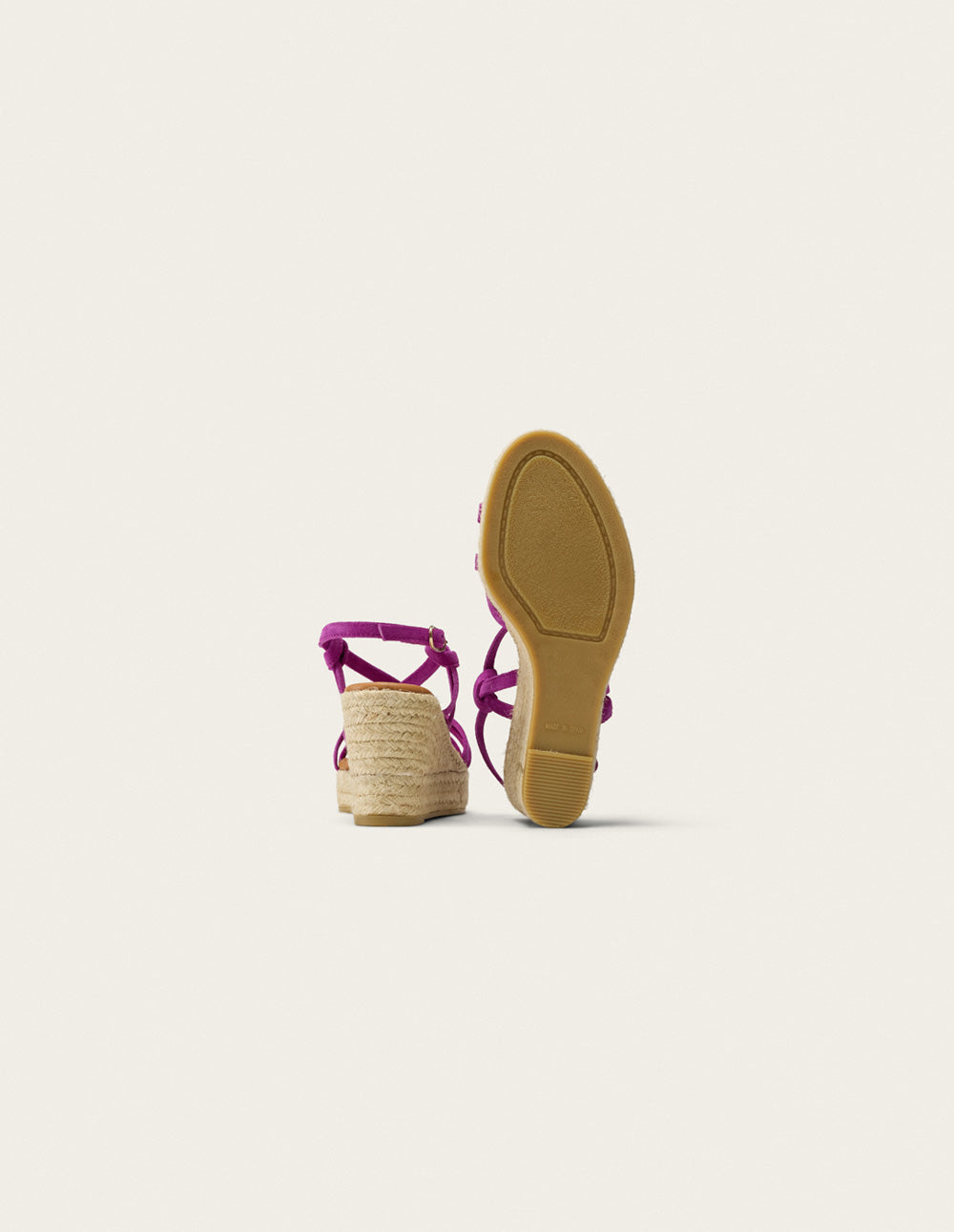 Women's Magenta Suede Espadrilles - Comfortable Casual Summer Shoes for Beach, Vacation & Everyday Wear