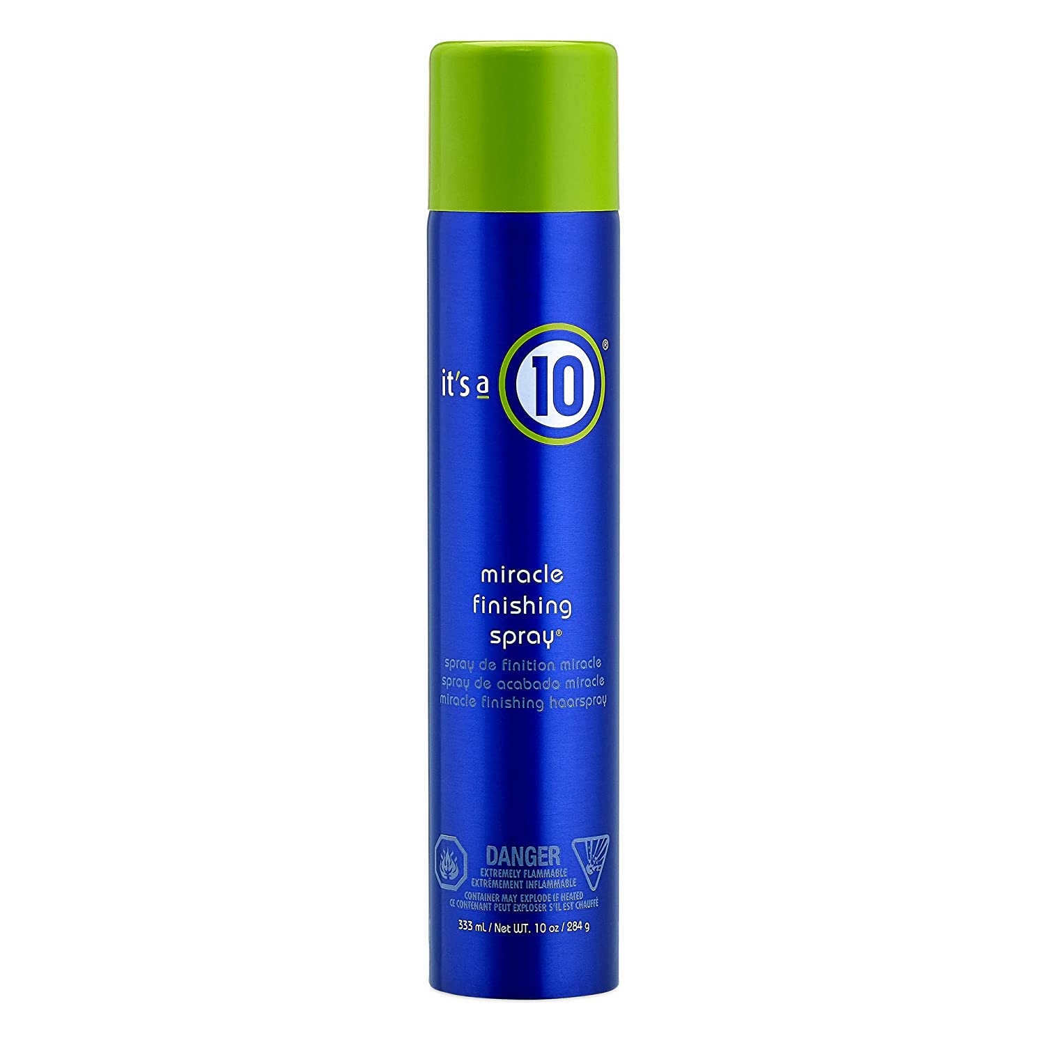 It's A 10 Miracle Finishing Spray 10 oz - Hair Leave-In Conditioner & Heat Protectant for Smooth, Shiny, Frizz-Free Hair - Perfect for Styling, Blowouts & Daily Hair Care