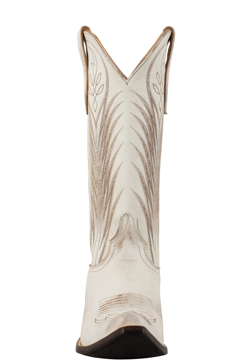Old Gringo Emmer Cowgirl Boots - Vintage White Western Boots for Women | Perfect for Country Dancing, Rodeo & Casual Wear