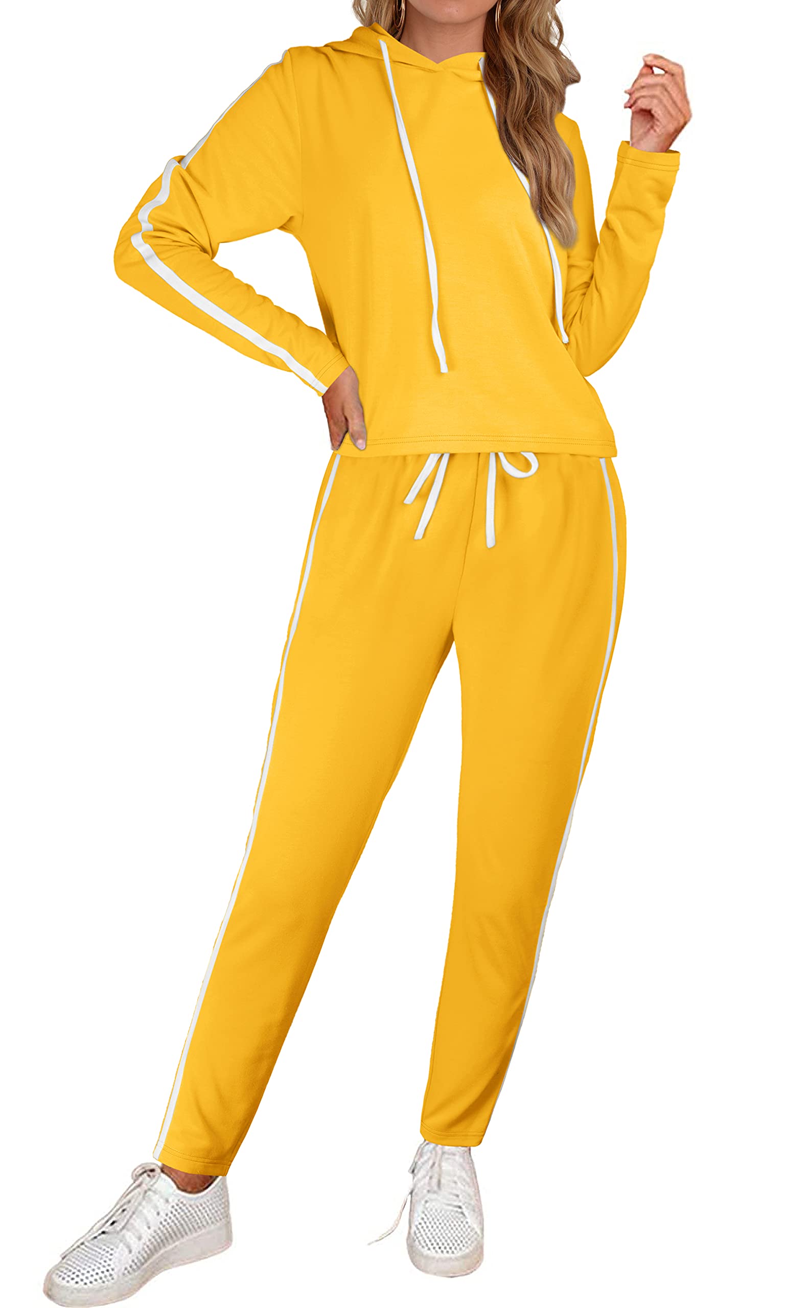 Dasbayla Women's Casual Two Piece Outfits - Soft Sweatsuits Lounge Sets for Comfort & Style | Perfect for Home, Yoga, Travel & Weekend Wear
