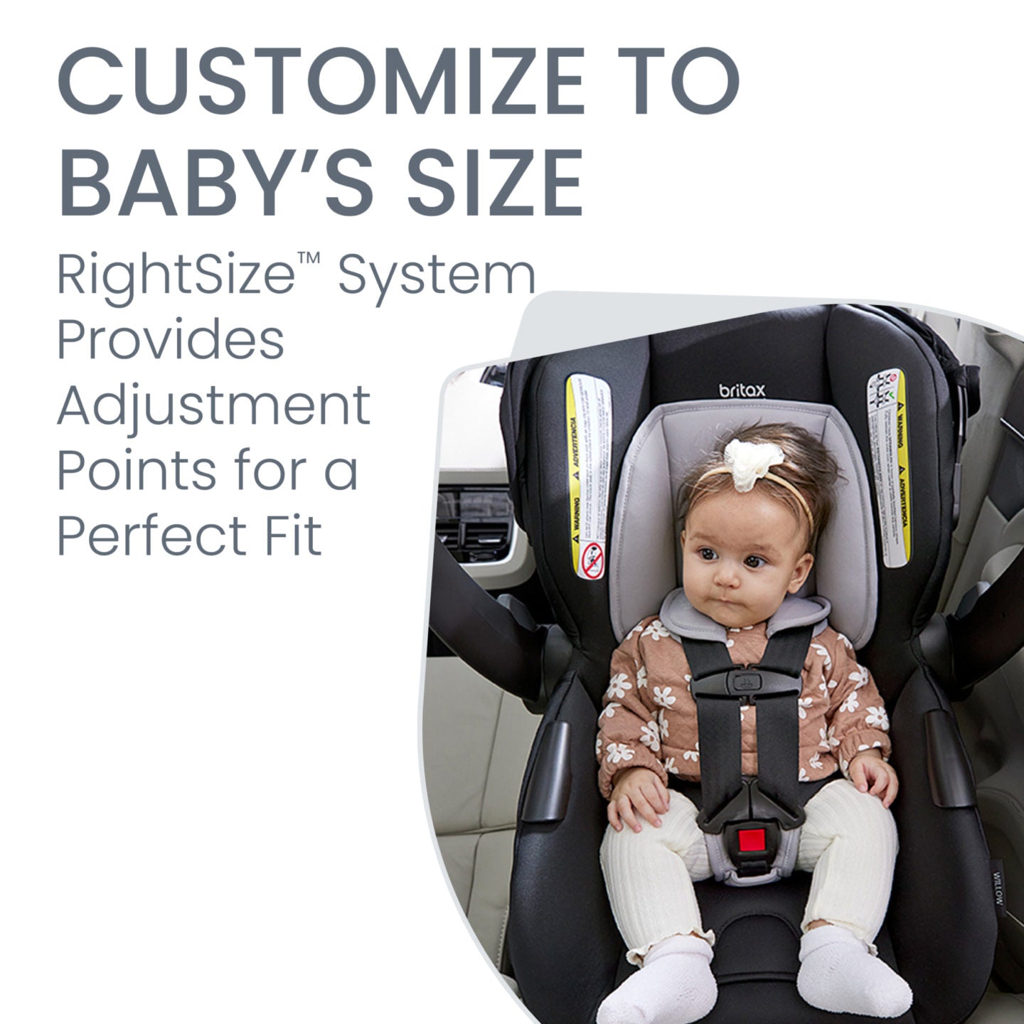 Britax Willow Brook Travel System - Lightweight Stroller & Infant Car Seat Combo for Safe & Comfortable Baby Travel | Perfect for Shopping, Walks & Family Outings