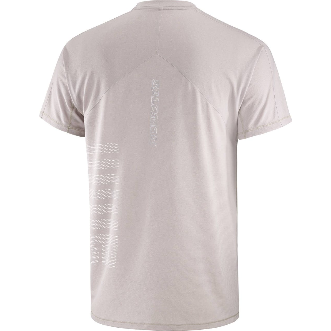 Salomon Men's Aero SS Tee GFX - Lightweight Quick-Dry Performance T-Shirt for Running, Hiking & Outdoor Activities (LC2694500)