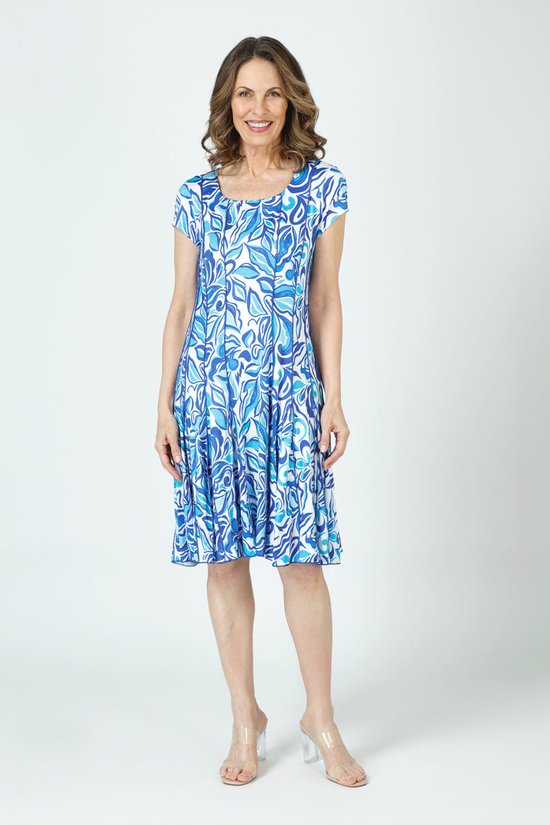 Elegant Floral Print Dress for Women - Summer Casual & Party Wear - Perfect for Weddings, Dates, and Special Occasions
