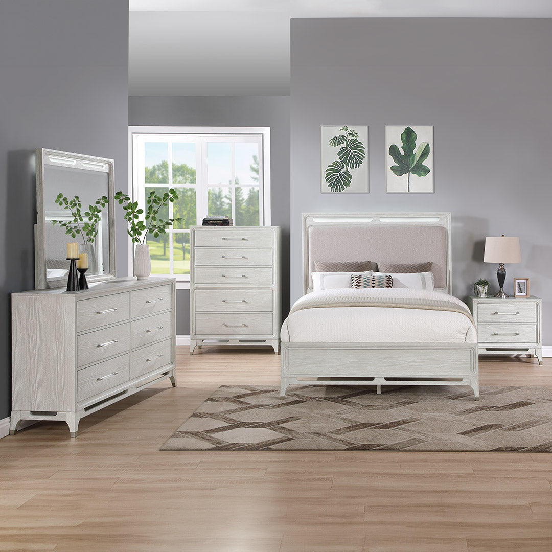Boca Bedroom Group - Modern Bedroom Furniture Set for Home Decor | Perfect for Master Bedrooms, Guest Rooms & Apartments