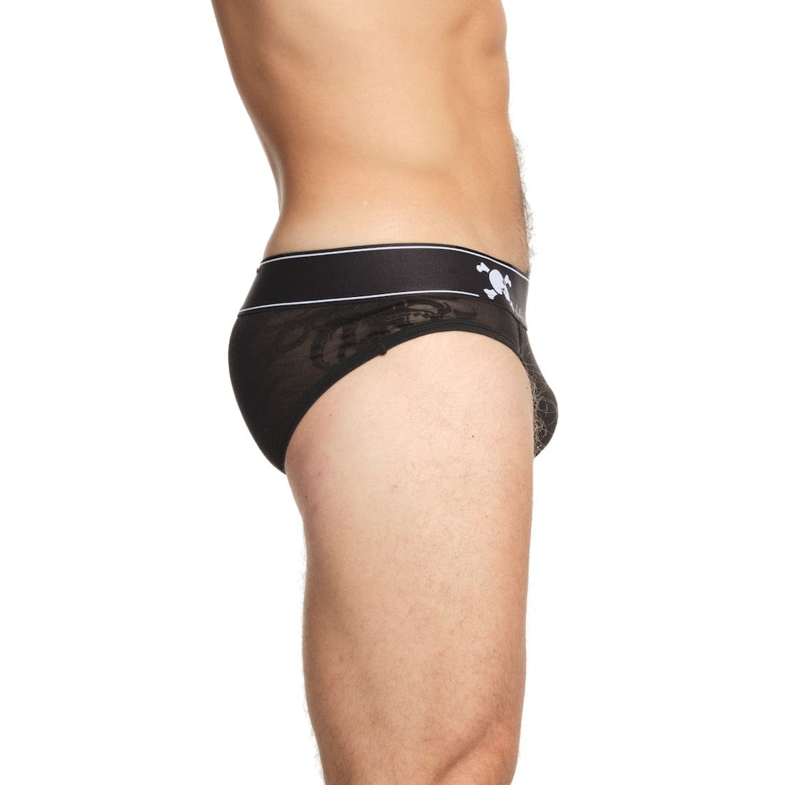 Octopus Burnout Black Brief - Soft & Comfortable Men's Underwear for Everyday Wear - Perfect for Work, Gym & Relaxation
