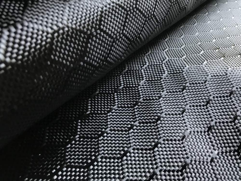 Premium 3K 240gsm 2x2 Twill Real Carbon Fiber Fabric - 50cm/80cm Width with Honeycomb Hybrid Carbon Kevlar Weave (Honeycomb Pattern, 80cm Width, 3m Length) - Ideal for Automotive Parts, DIY Projects, Aerospace Applications & High-Performance Equipment Reinforcement