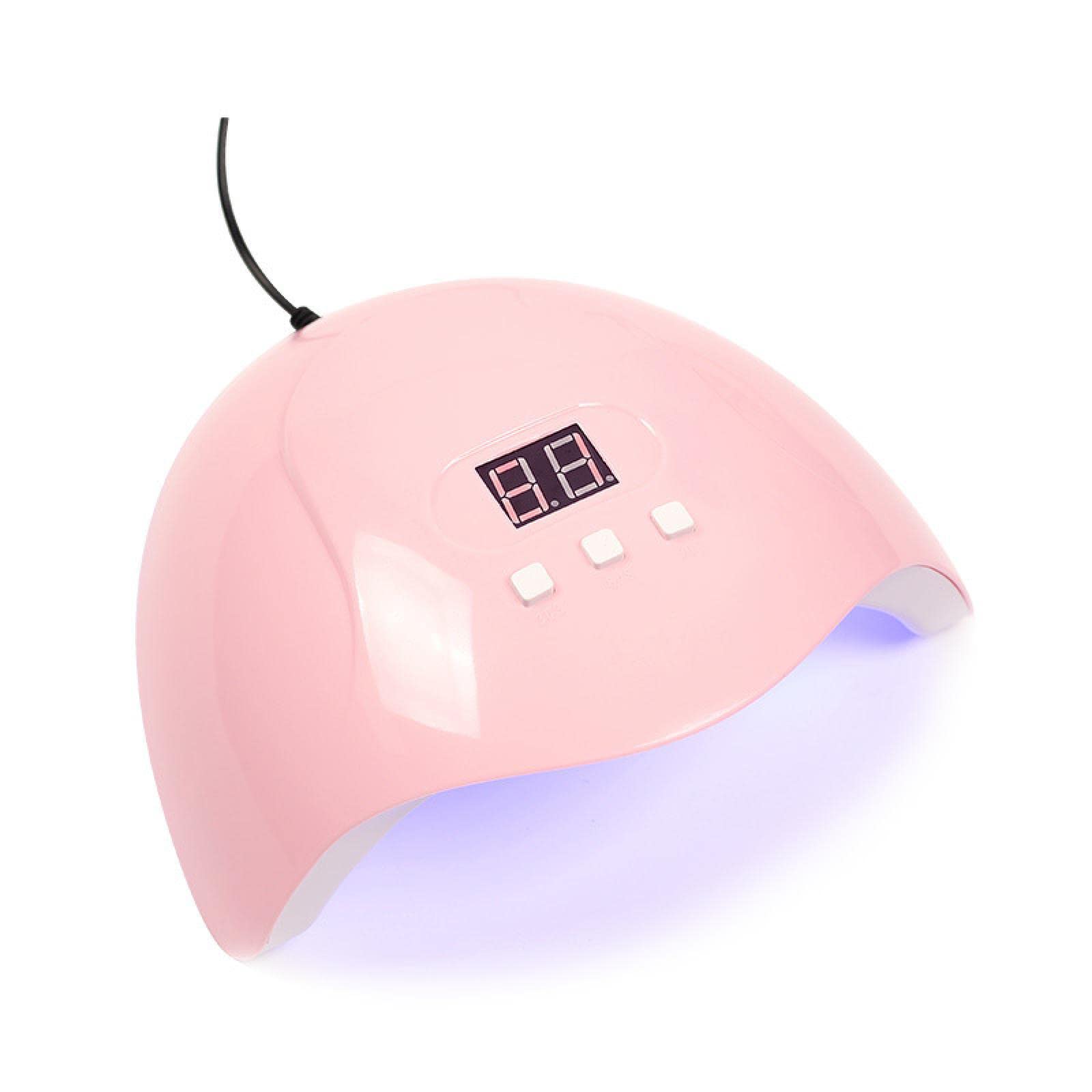36W LED Nail Lamp for Gel Polish - Professional UV/LED Nail Dryer with 36 Beads, Curing Light for Manicure & Pedicure | Perfect for Home Salon, Nail Art Studio & DIY Nail Care