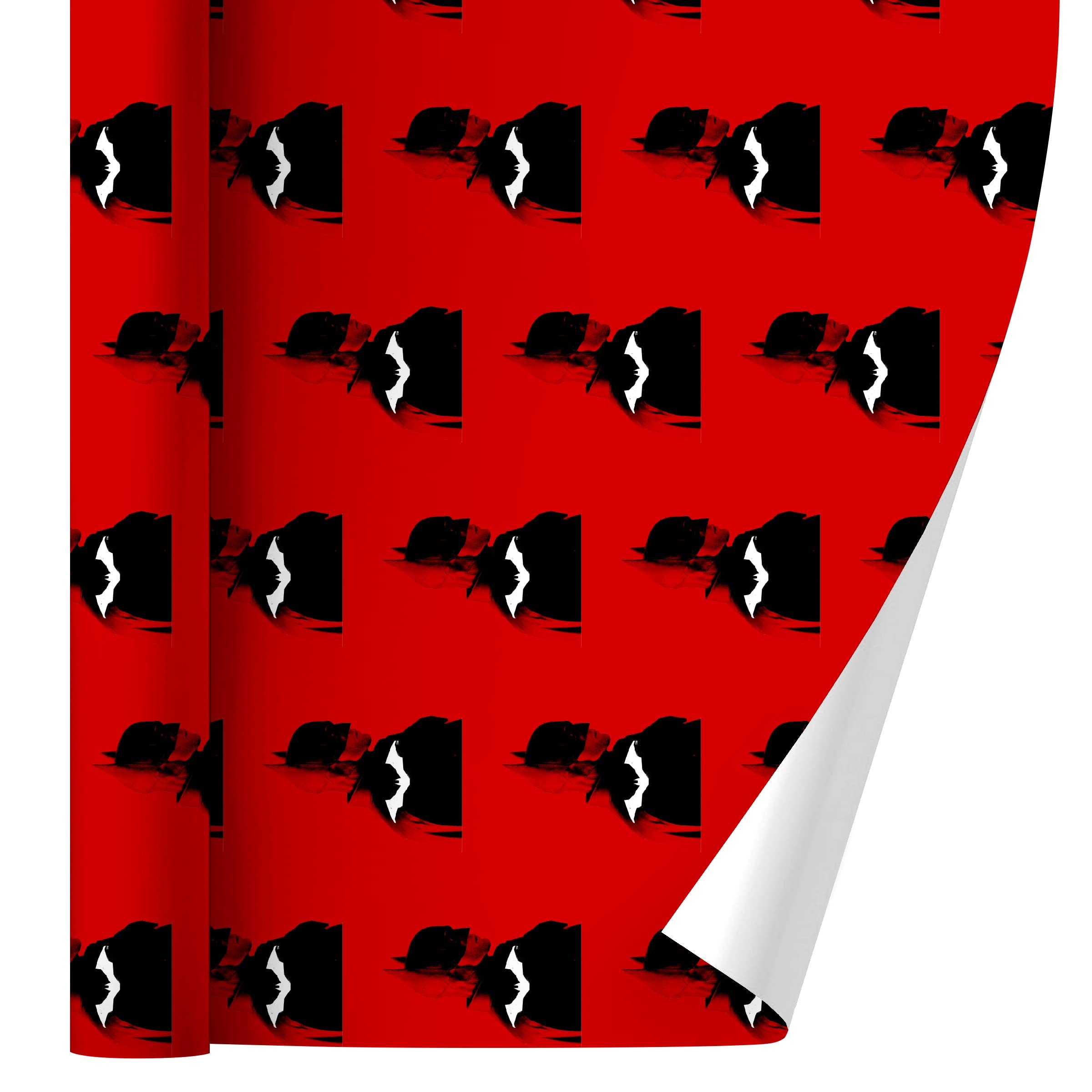 The Batman Batarang Gift Wrap Paper Roll - Premium Superhero Wrapping Paper for Birthday, Christmas & Party Gifts - DC Comics Inspired Design for Fans & Collectors