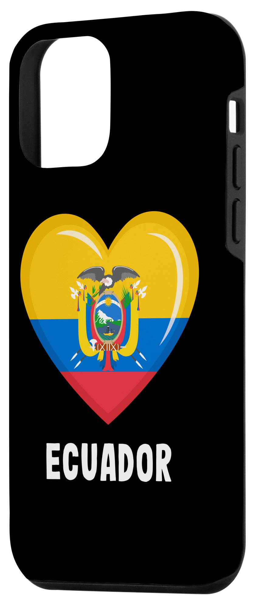 iPhone 12 Mini Case with Ecuador Flag Design - Premium Protective Cover for iPhone 12 Mini - Show Your Ecuadorean Pride | Perfect for Travel, Gifts & Everyday Use