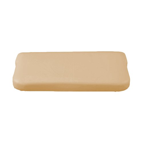 EZGO Tan Seat Bottom Cover - Universal Replacement Golf Cart Seat Cover - Durable, Weather-Resistant for EZGO TXT & RXV Models - Perfect for Golfing, Camping & Outdoor Adventures